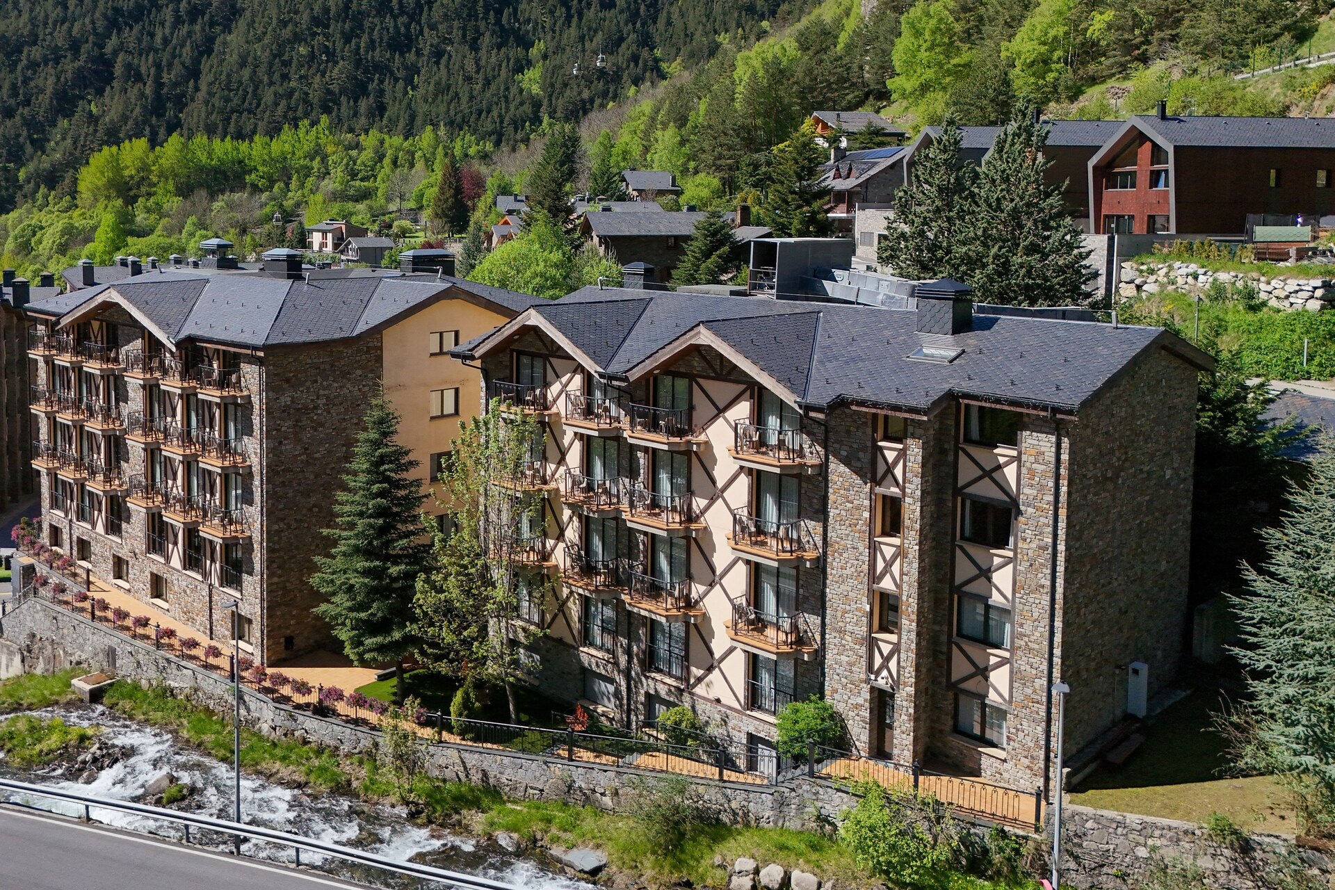L'hôtel Princesa Parc dans la vallée d'Arinsal